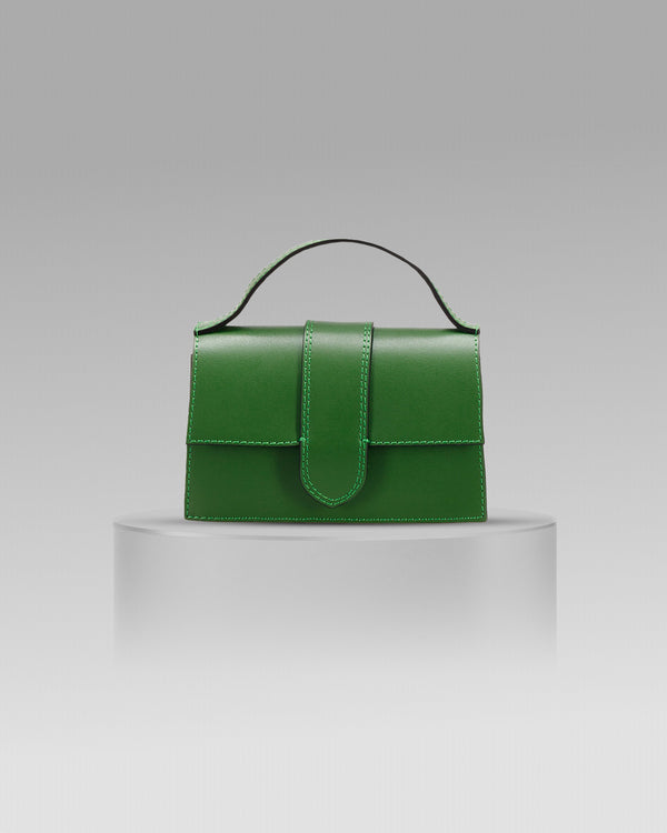 Green handbag