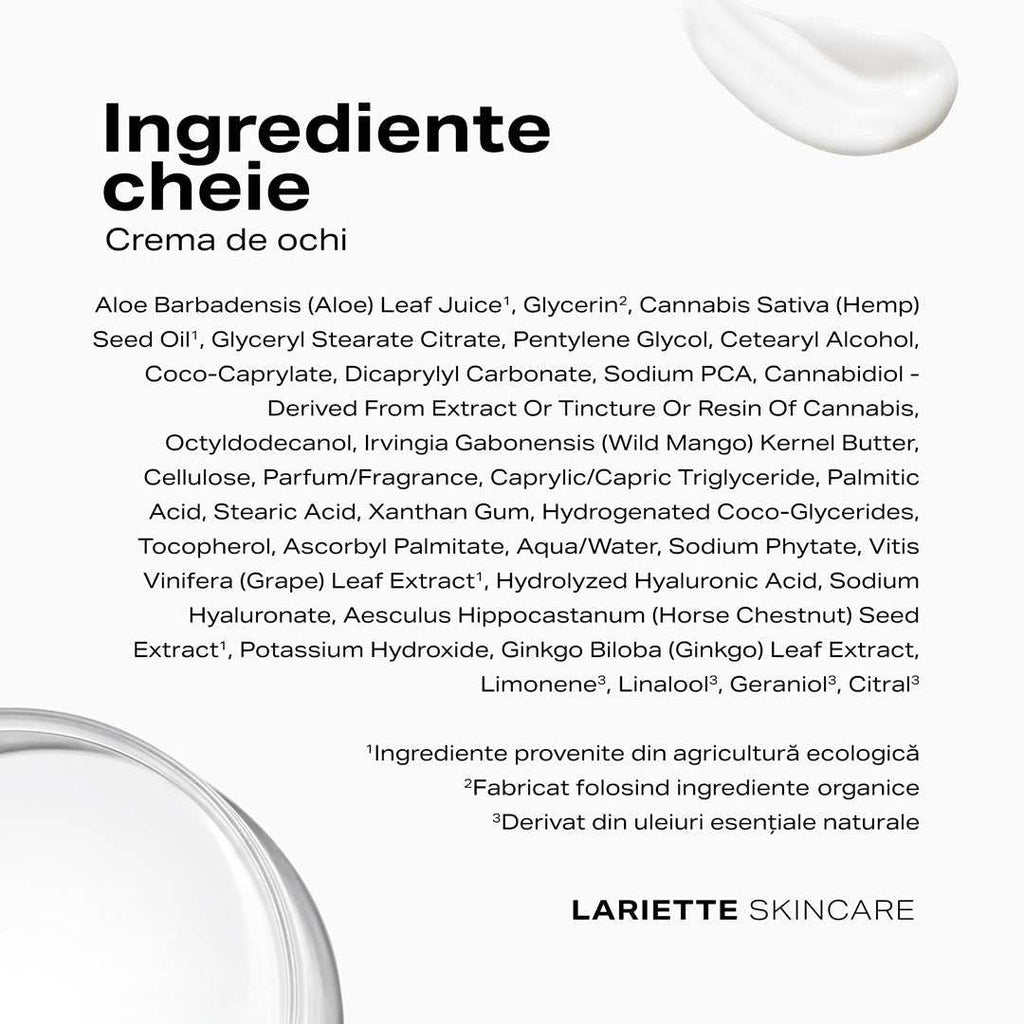 Eye cream with 1% Cannabidiol, 15 ml