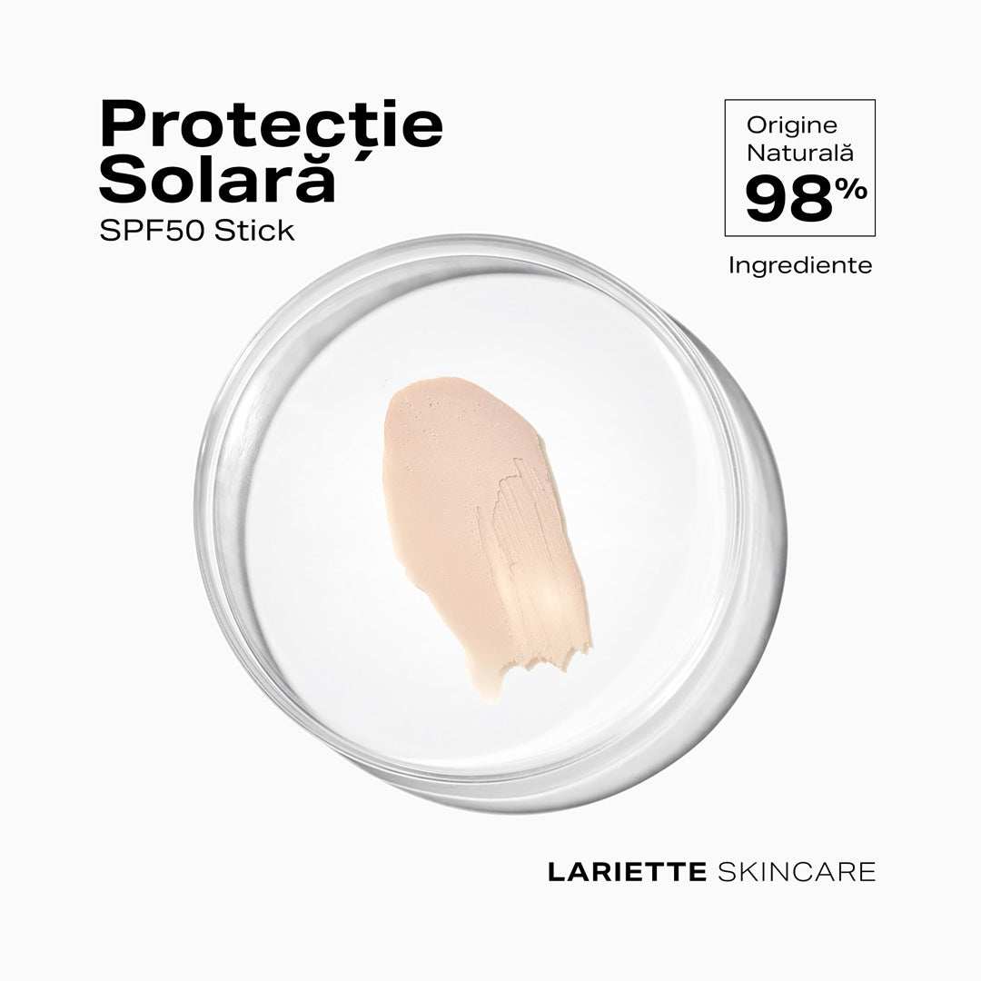 Origine SPF50 stick protectie solara filtre minerale Lariette Skincare